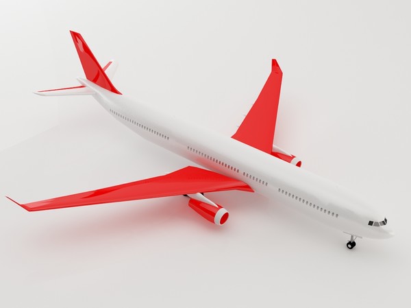 3dsmax airbus a330 - Airbus A330 by luledesign